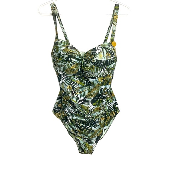 Niptuck NWT Australia One Piece Bathing Suit, Adjustable Straps - Picture 1 of 15